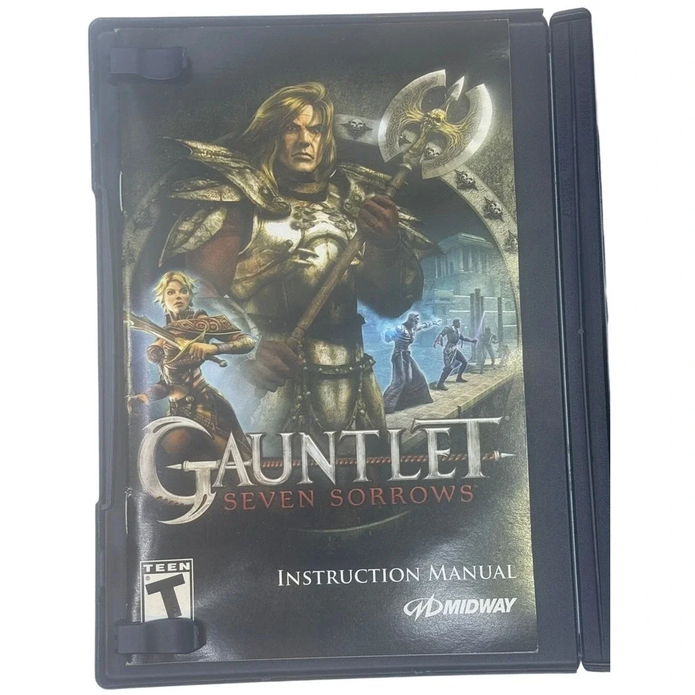 Gauntlet Seven Sorrows Sony PlayStation 2 PS2 Midway 2005 CIB SLUS 21077